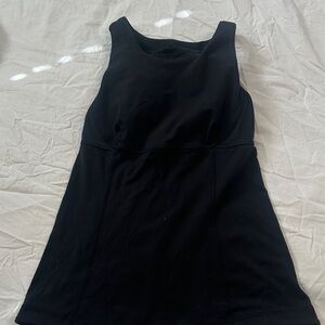 lululemon athletica Black Tank Top